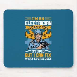Mousepad Sou um eletricista