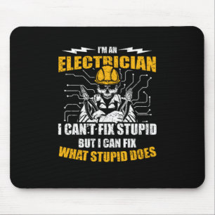 Mousepad Sou Um Elétrico Que Não Consigo Corrigir Estúpido