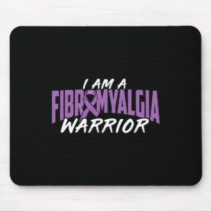 Mousepad Sou Um Guerreiro De Fibromialgia. Fibromialgia A