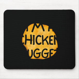 Mousepad Sou Um Nugget de Frango Divertido Preguiçoso Fácil