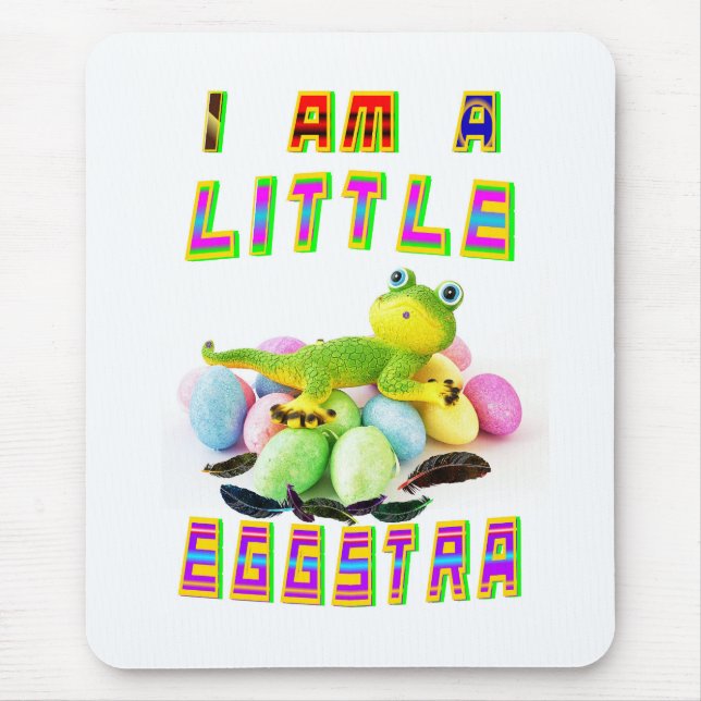 Mousepad Sou Um Pouco Eggstra (Frente)