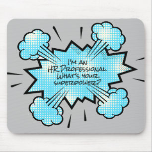 Mousepad Sou um Trabalho de Superpotência Profissional de 