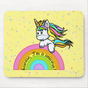 Mousepad Sou um unicórnio.