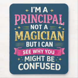 Mousepad Sou uma Diretora, Não uma Mágica | Escola Divertid