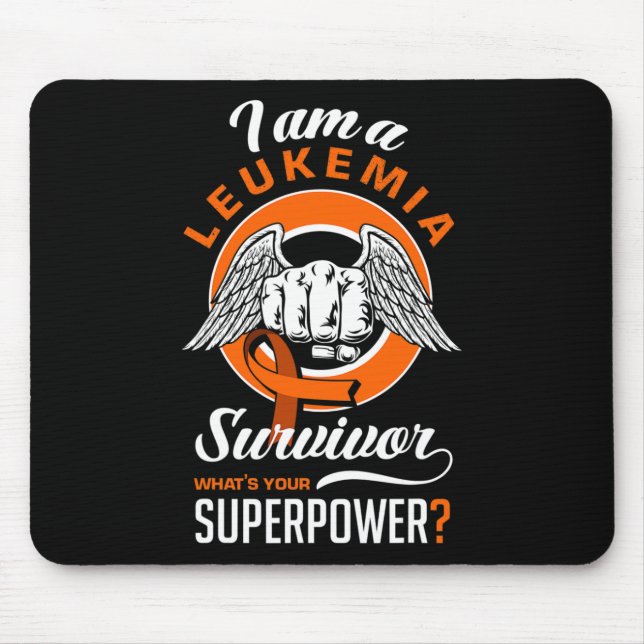 Mousepad Sou uma Leucemia Persistente Leucemia Sensibilizaç (Frente)