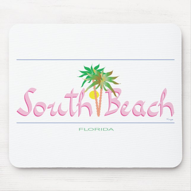 Mousepad South Beach, FL (Frente)