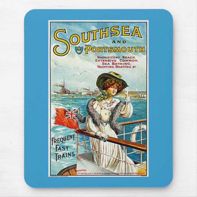 Mousepad Southsea e Portsmouth (Frente)