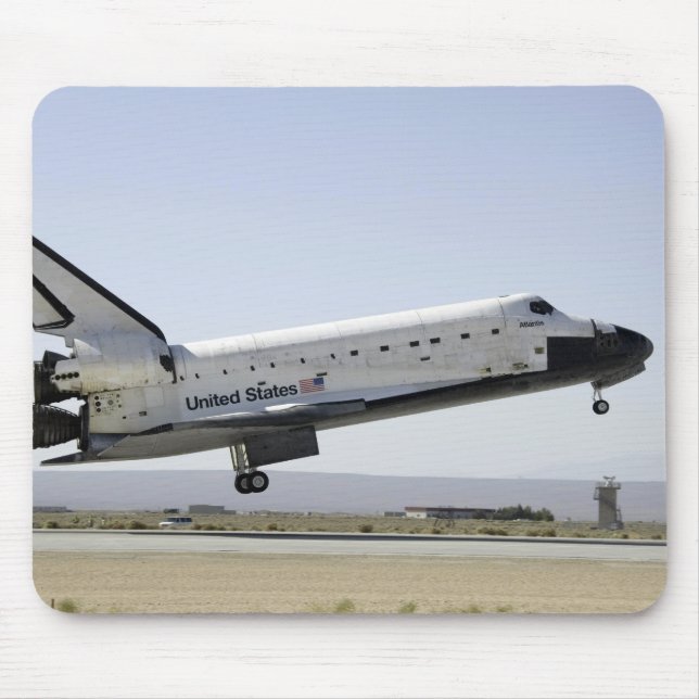 Mousepad Space Shuttle Atlantis se prepara para pousar 2 (Frente)
