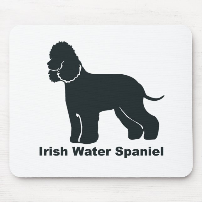 Mousepad Spaniel de água irlandesa (Frente)