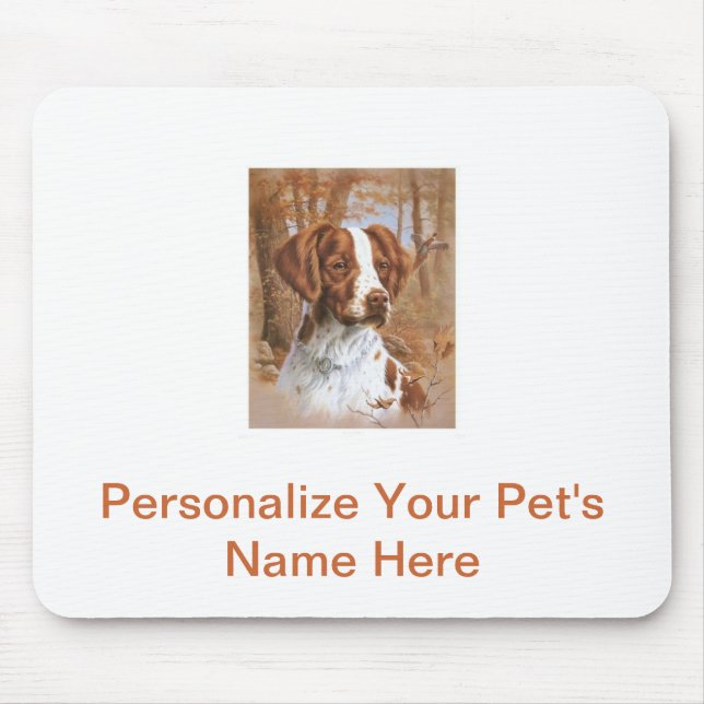 Mousepad Spaniel de Brittany (Frente)