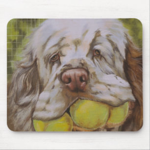 Mousepad Spaniel de Clumber