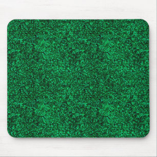 Mousepad Sparkles verdes chamativos à moda do Sequin