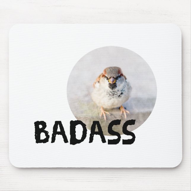 Mousepad Sparrow - Badass (Frente)