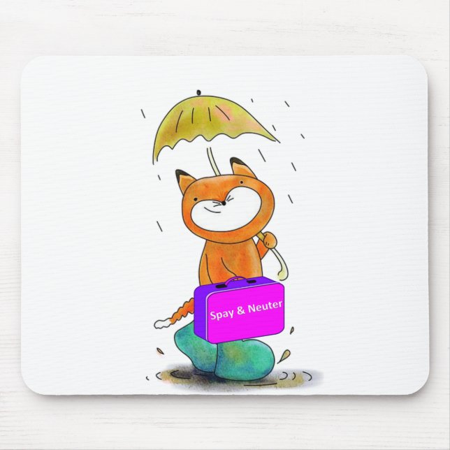 Mousepad spay n neuter cat (Frente)