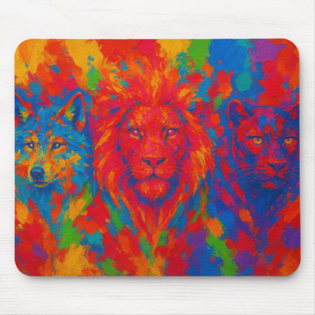 Mousepad Spectrum Wild Trio (Frente)