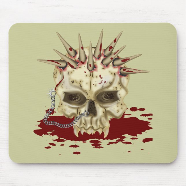 Mousepad Spike Skull (Frente)
