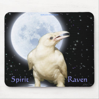 Mousepad SPIRIT RAVEN Wildlife Birdlover Fantasy Art