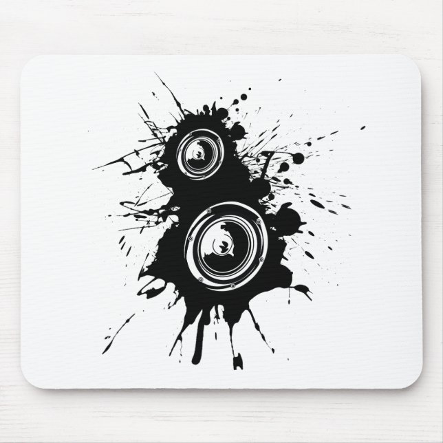 Mousepad Splatter do auto-falante (Frente)