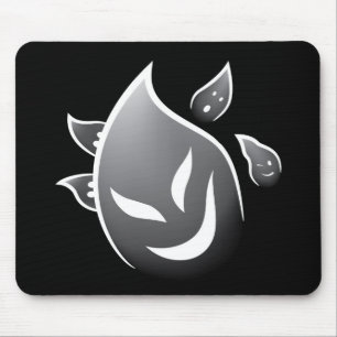 Mousepad Spooky Ghosts