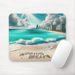 Mousepad Spring Break Beach