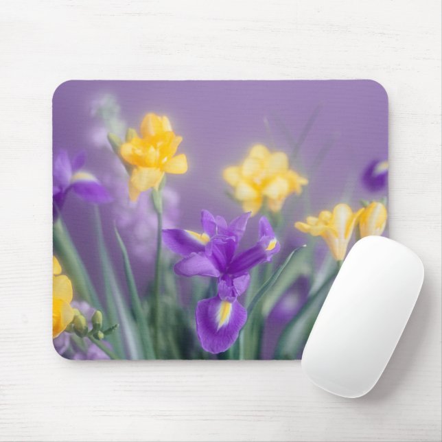 Mousepad Spring Floral (Com mouse)