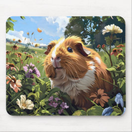 Mousepad Springtime Guiné Pig
