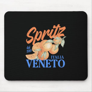 Mousepad Spritz Veneto Dal 1919 Itália Vinho Laranja Vintag