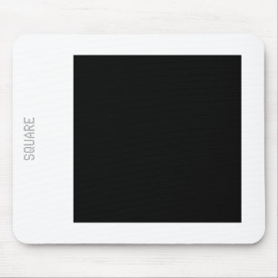 Mousepad Square - Black and White