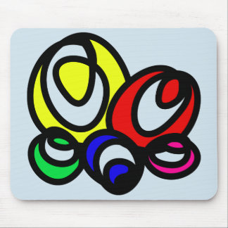 Mousepad Squigly Eggs a esteira do tapete do rato