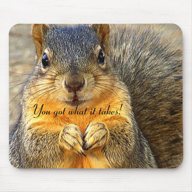 Mousepad Squirrel Love (Frente)