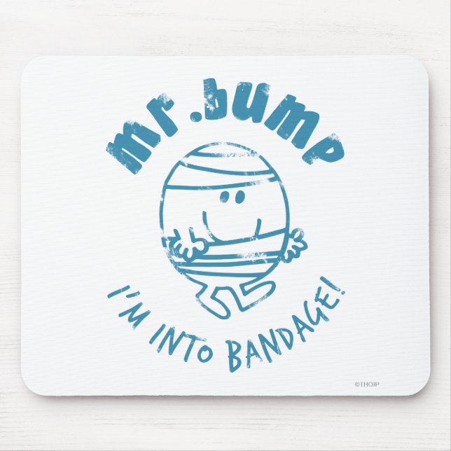 Mousepad Sr. Bump | Estou em Bandage (Frente)