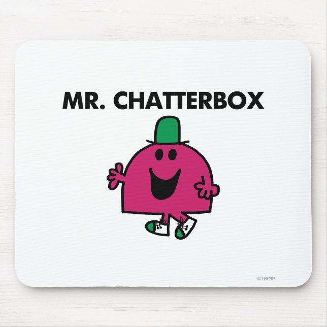 Mousepad Sr. Chatterbox Waving Hello (Frente)
