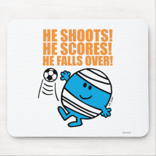 Mousepad Sr. Colisão Playing Futebol