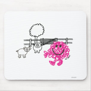 Mousepad Sr. Desarrumado & dois porcos