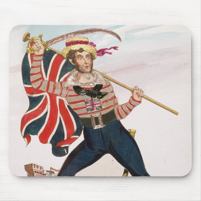 Mousepad Sr. E.F. Saville como 'Union Jack (Frente)