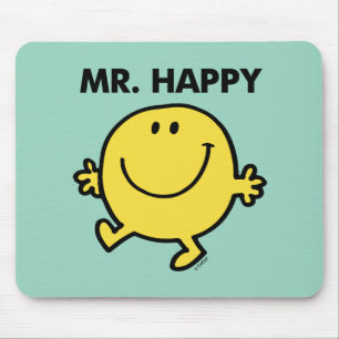 Mousepad Sr. Feliz que dançam & que sorriem