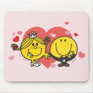 Mousepad Sr. Feliz & senhorita pequena Luz do sol Casamento