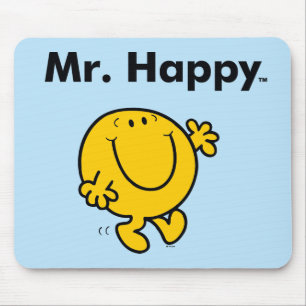 Mousepad Sr. Feliz Ser Sempre Feliz do Sr. Homem