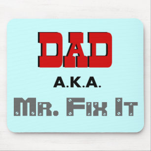 Mousepad Sr. Fixação Novidade do pai AKA