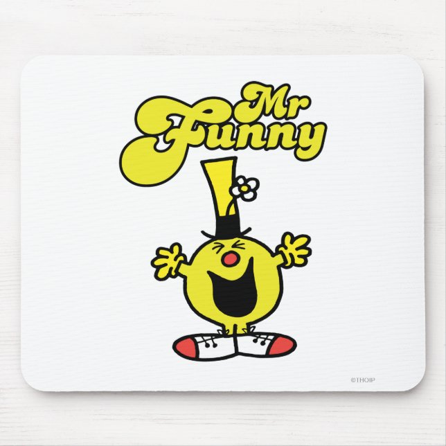 Mousepad Sr. Funny Rindo Histericamente (Frente)