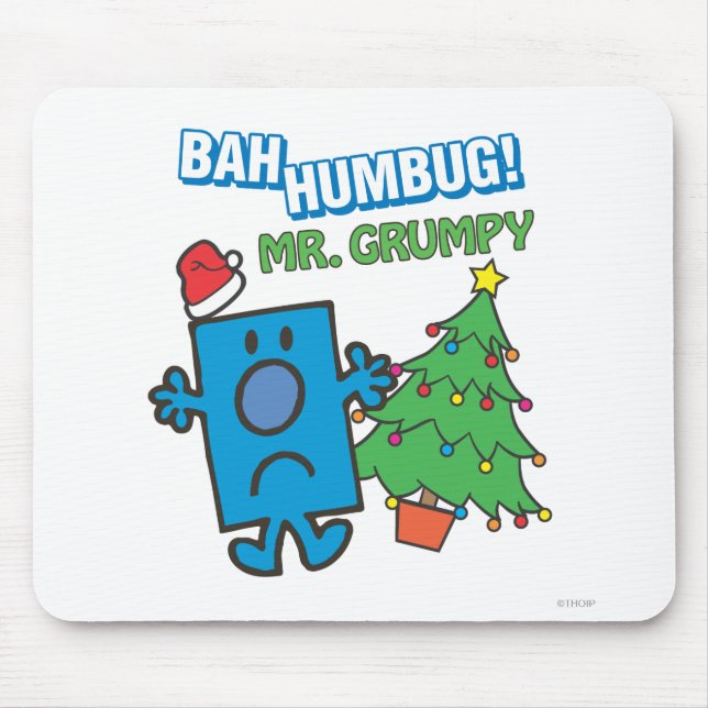 Mousepad Sr. Grumpy | Bah Humbug (Frente)