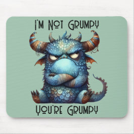 Mousepad Sr. Grumpy Monster