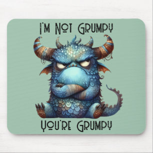 Mousepad Sr. Grumpy Monster