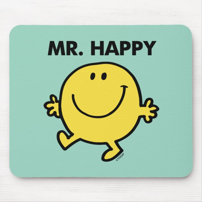 Mousepad Sr. Happy | Dança e sorriso (Frente)