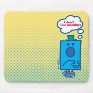 Mousepad Sr. Mal-humorado eu não gosto da bolha do