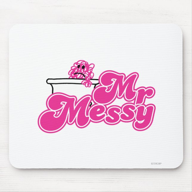 Mousepad Sr. Messy | Banheira (Frente)