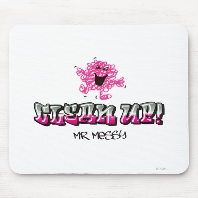 Mousepad Sr. Messy Diz Limpar (Frente)