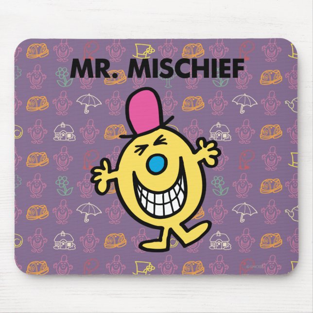 Mousepad Sr. Mischefe | Sorriso Gleefully (Frente)