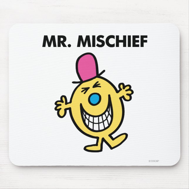 Mousepad Sr. Mischefe | Sorriso Gleefully (Frente)