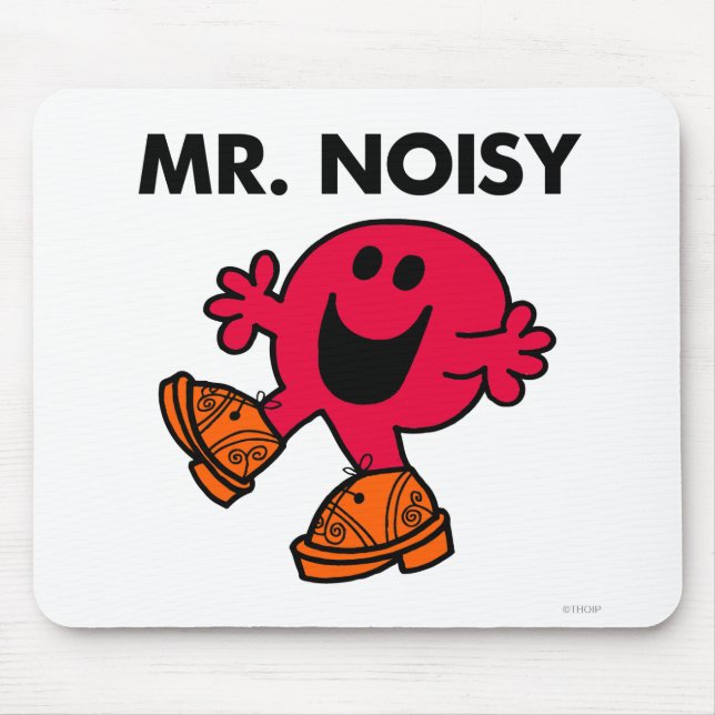 Mousepad Sr. Noisy | Grandes Clogs Andando (Frente)